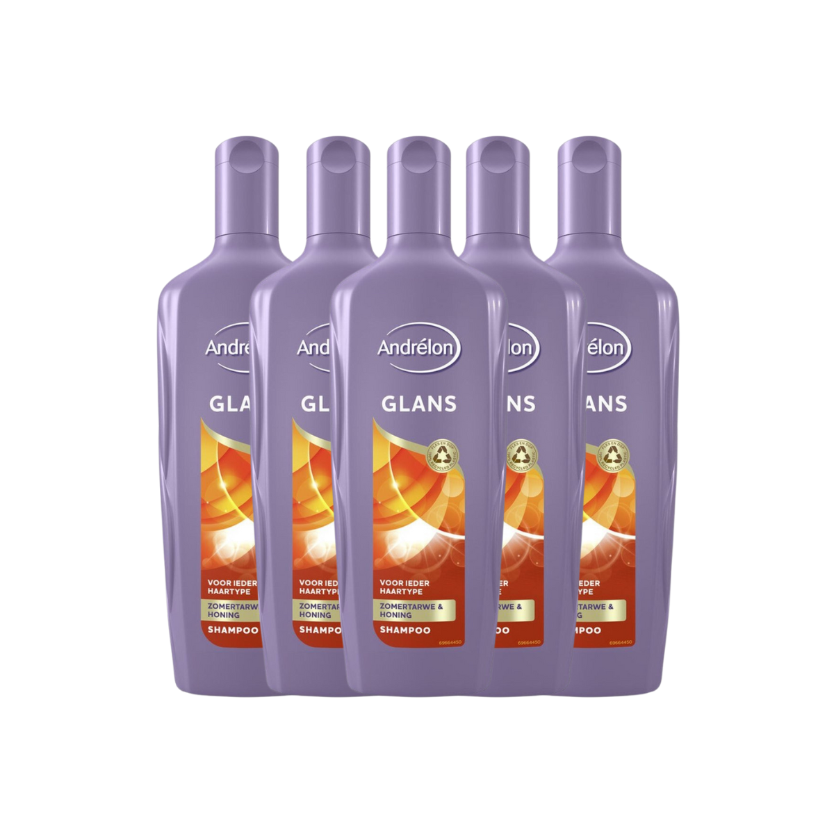 Andrelon Shampoo Glans 300ML x 5 - voordeelverpakking