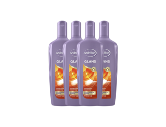 Andrelon Shampoo Glans 300ML x 4 - voordeelverpakking