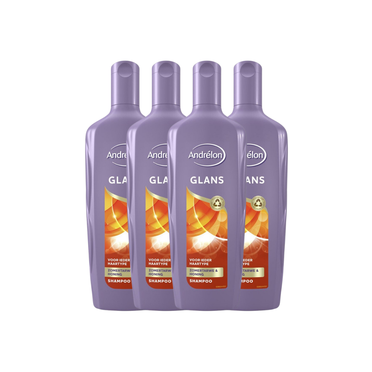 Andrelon Shampoo Glans 300ML x 4 - voordeelverpakking