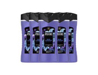 Axe Douchegel Blue Lavender 300 ml x 5 - voordeelverpakking