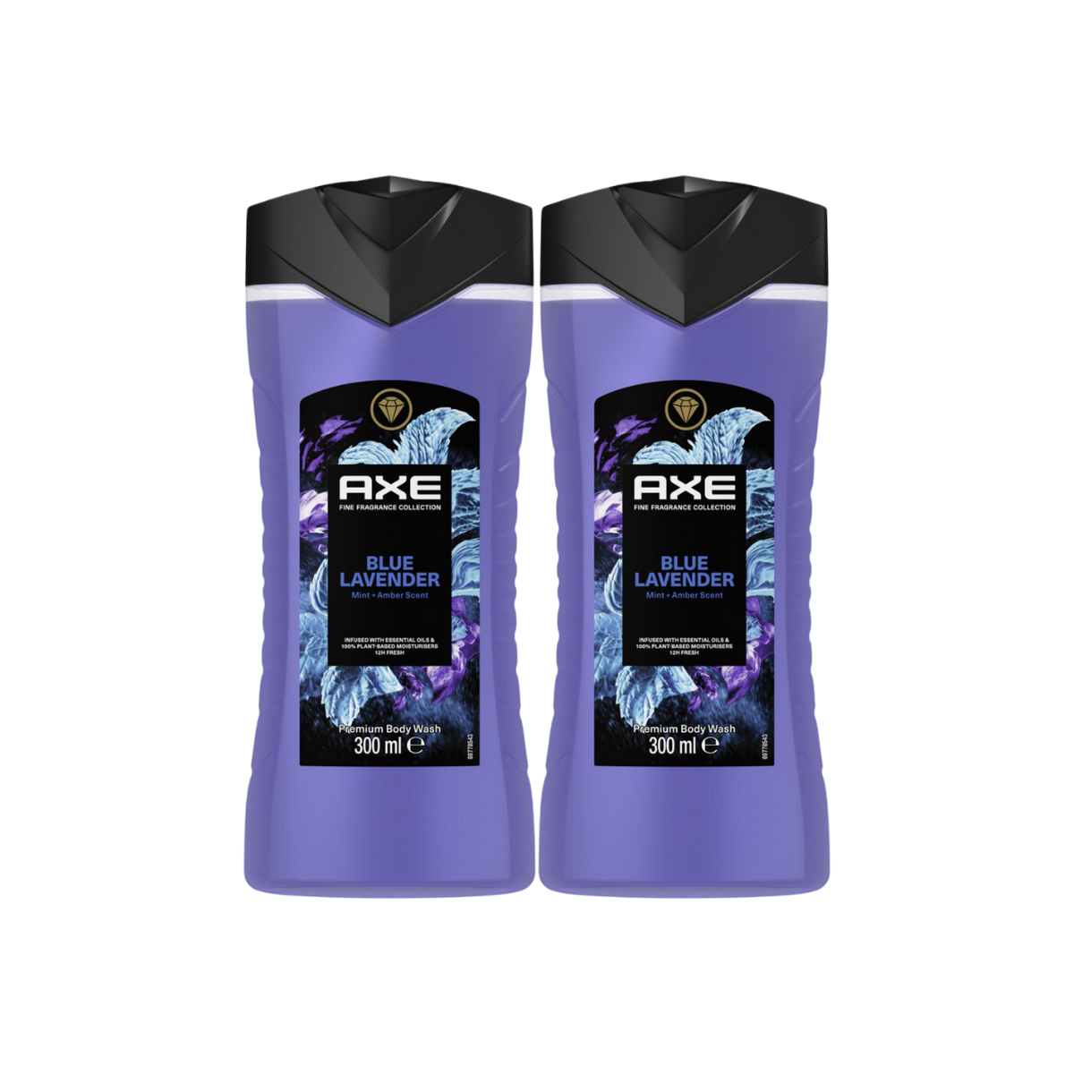 Axe Douchegel Blue Lavender 300 ml x 2