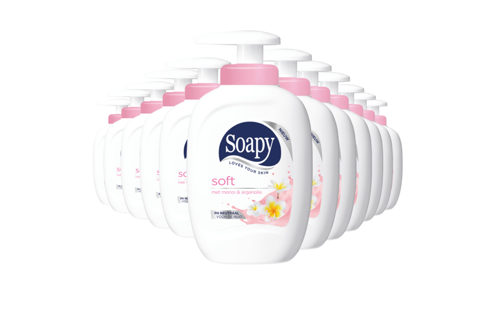 Soapy soft pomp - 12 Stuks - Voordeelverpakking
