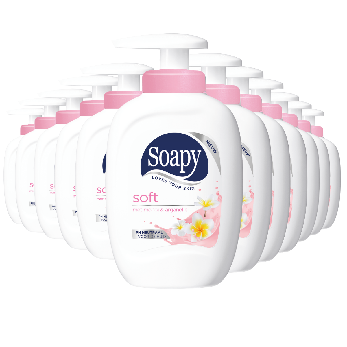 Soapy soft pomp - 12 Stuks - Voordeelverpakking