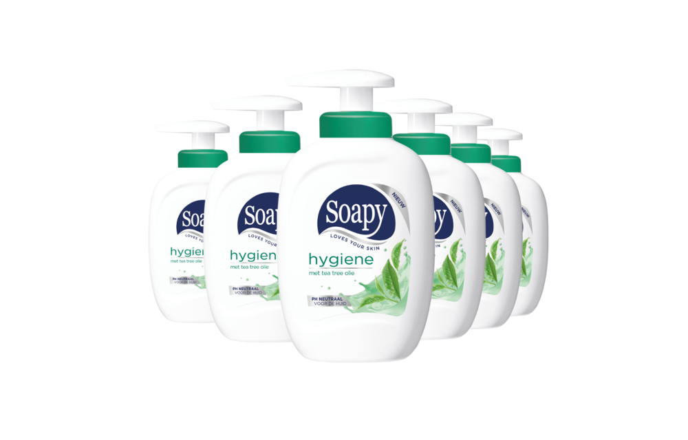 Soapy hygiene pomp - 6 Stuks - Voordeelverpakking