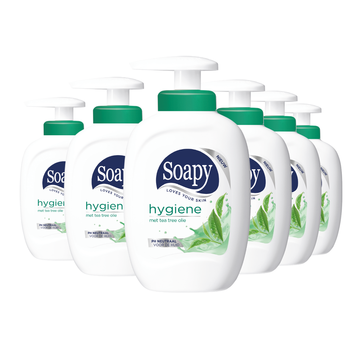 Soapy hygiene pomp - 6 Stuks - Voordeelverpakking