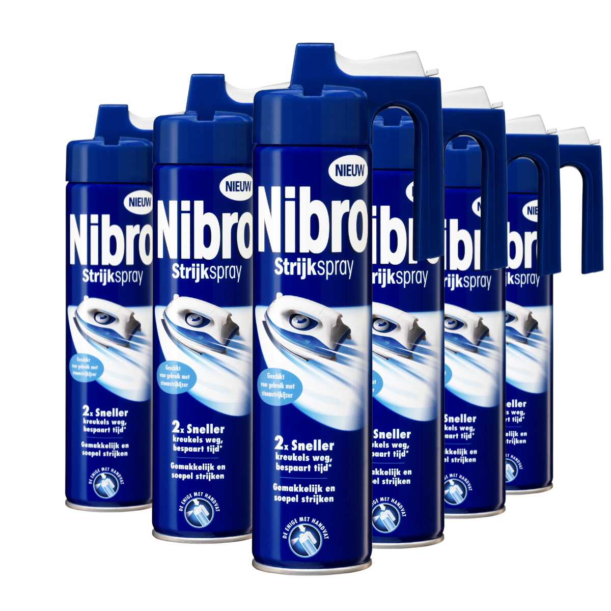 Nibro Strijkspray - 6 Stuks - Voordeelverpakking
