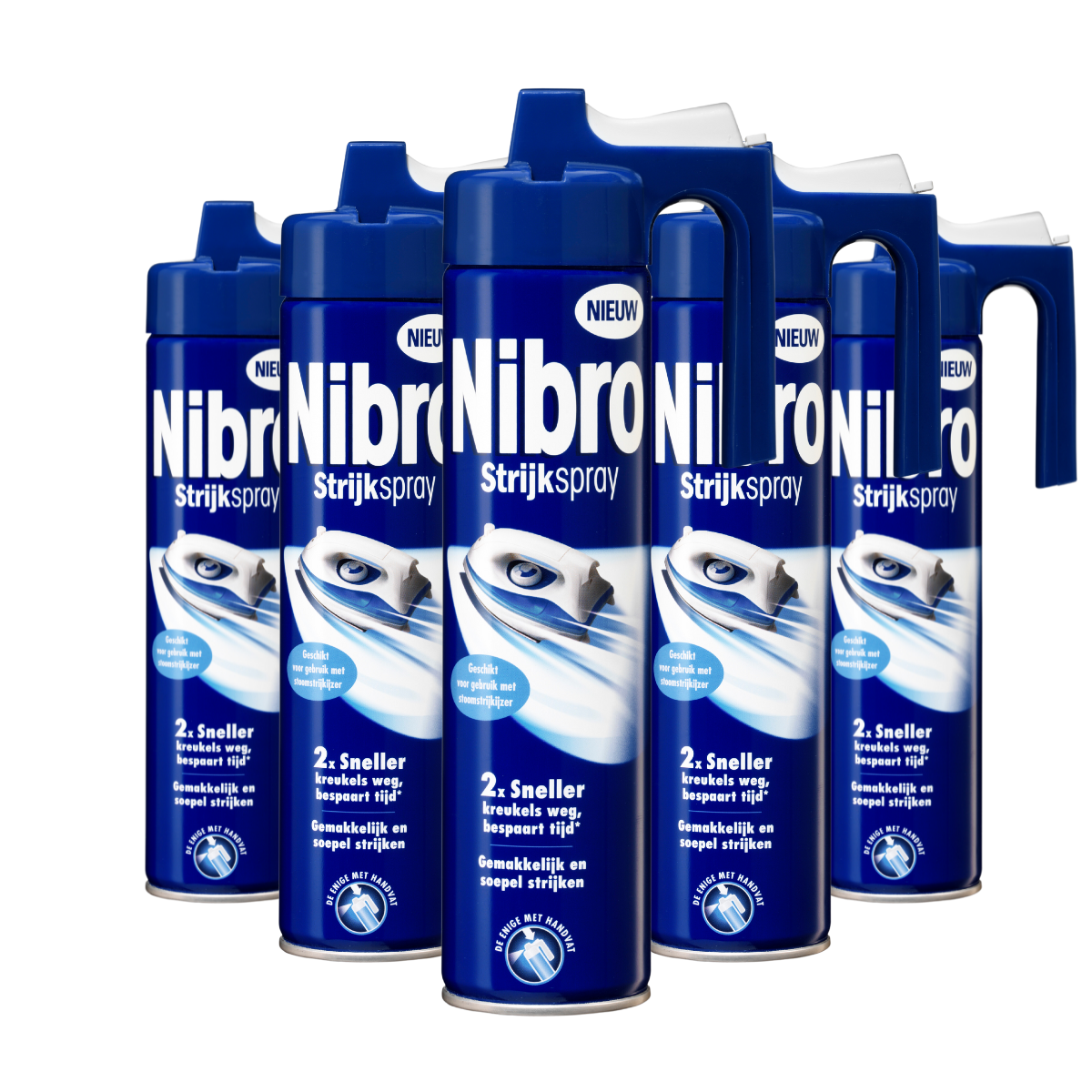 Nibro Strijkspray - 5 Stuks - Voordeelverpakking