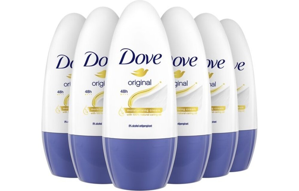 Dove RO Original 50ML - 6 stuks - Voordeelverpakking