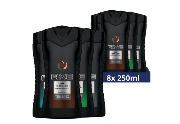 AXE Showergel Mix Geschenkset - 8 stuks - Voordeelverpakking
