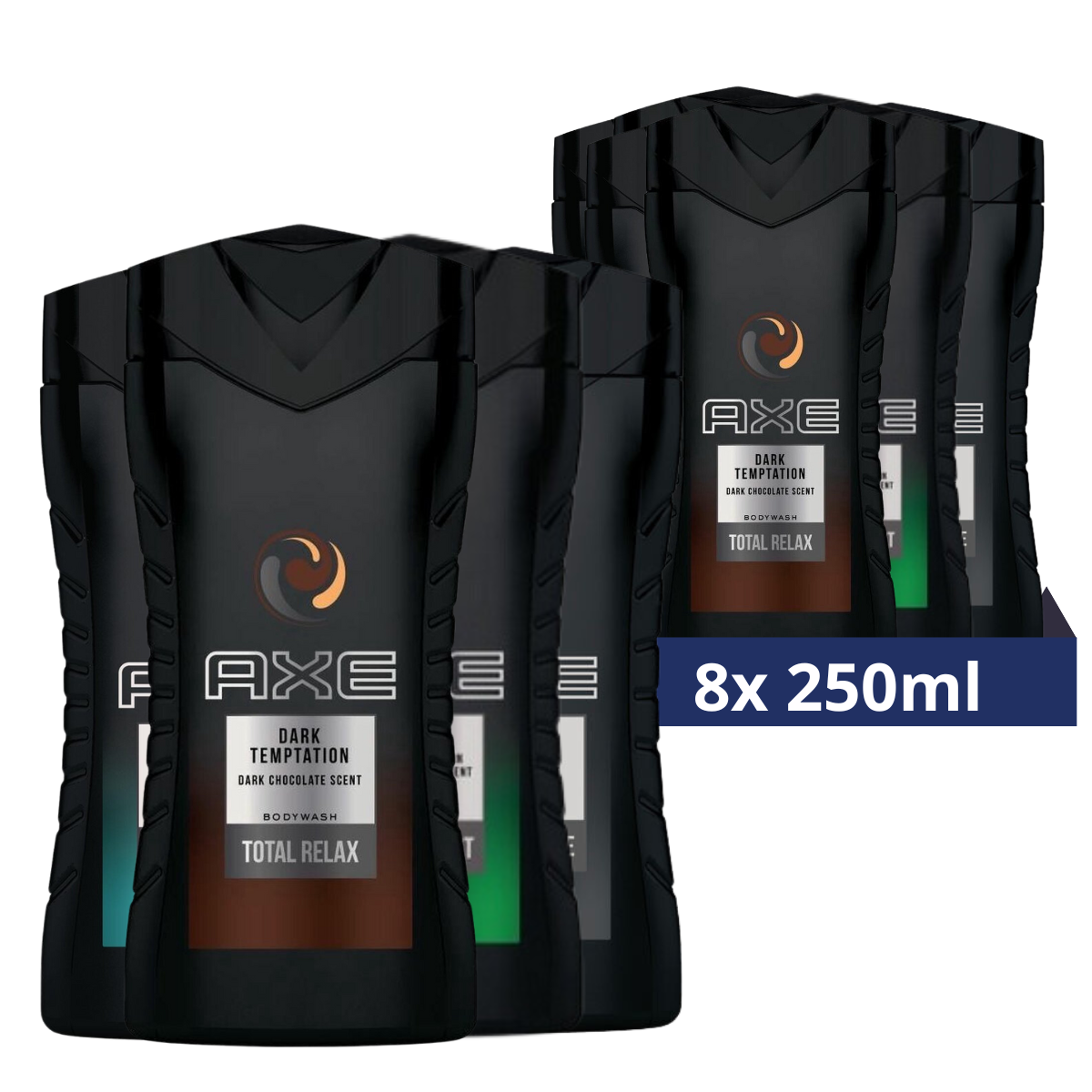 AXE Showergel Mix Geschenkset - 8 stuks - Voordeelverpakking