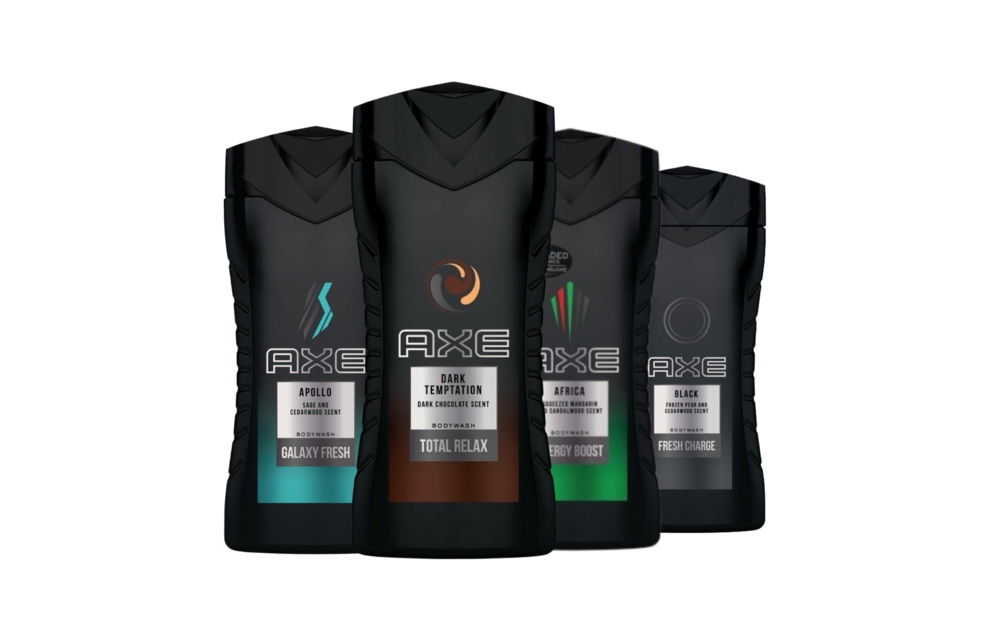AXE Showergel Mix Geschenkset - 4 stuks - Voordeelverpakking