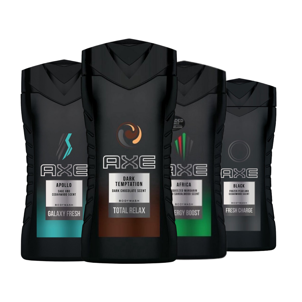 AXE Showergel Mix Geschenkset - 4 stuks - Voordeelverpakking