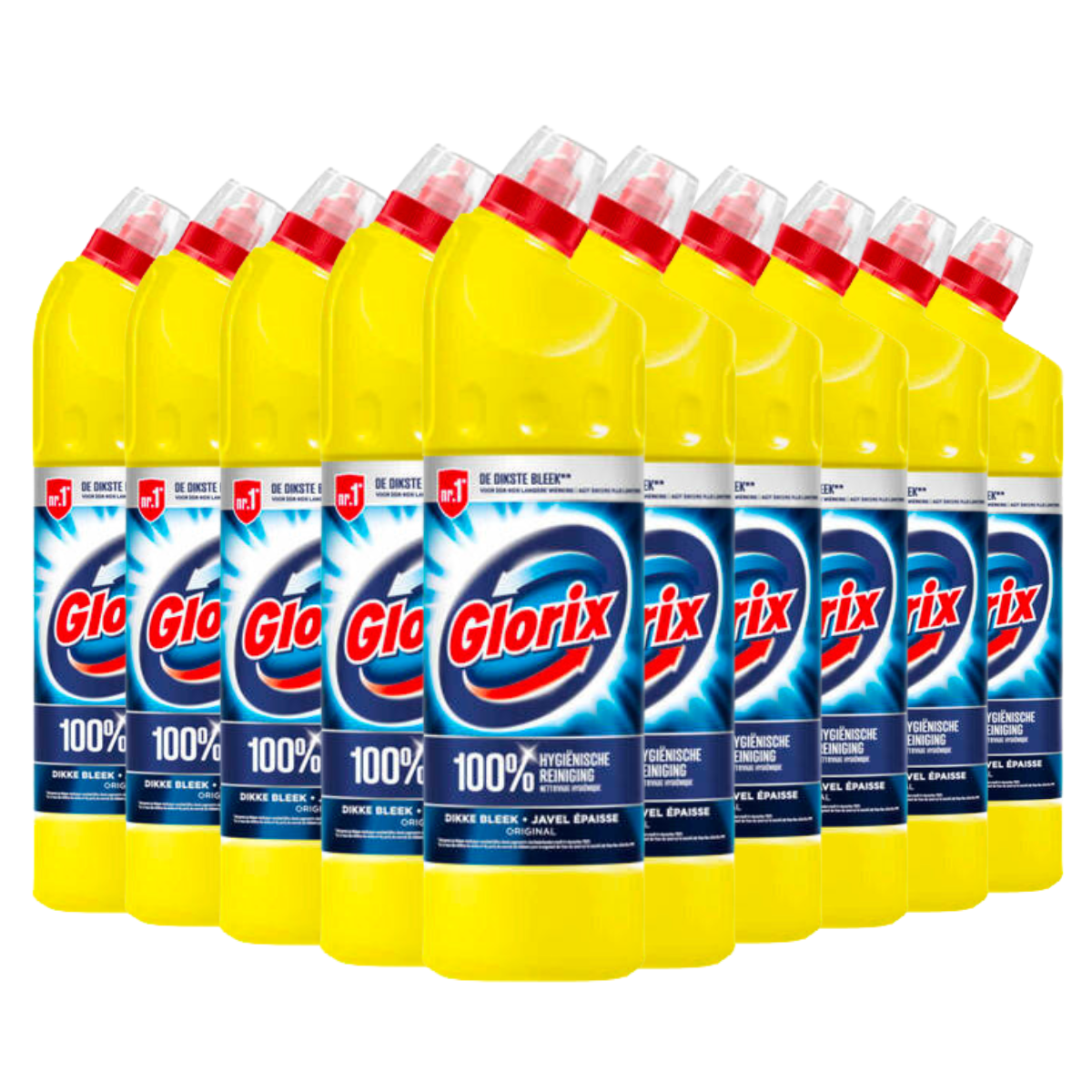 Glorix bleek - 15 Stuks - Toiletreiniger - Original Bleek/Javel - Voordeelverpakking