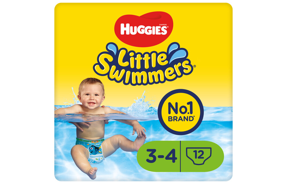 Huggies Little Swimmers - zwemluiers - maat 3/4 - (7 tot 15 kg) - voordeelverpakking - 36 stuks