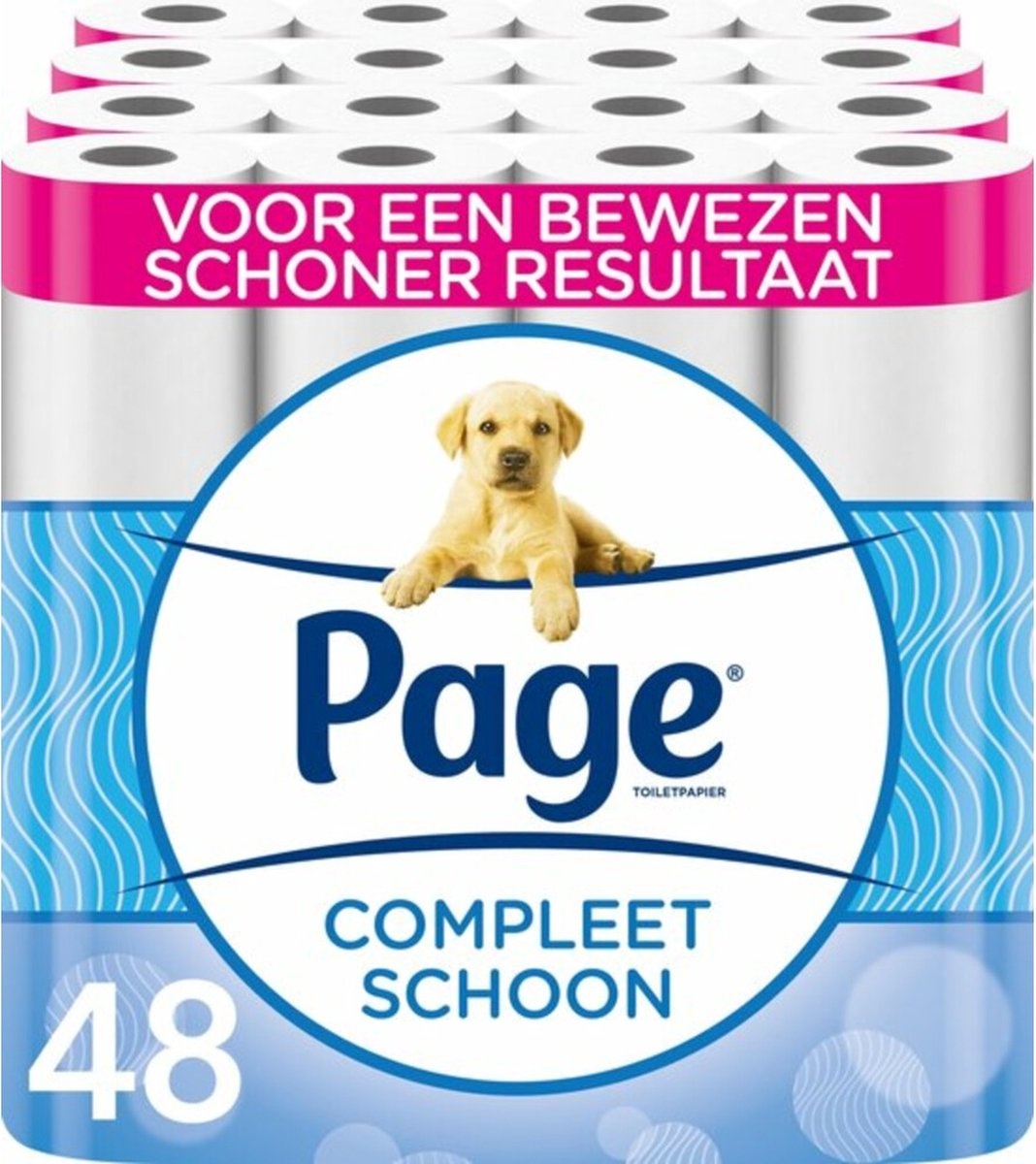 Page toiletpapier - 48 rollen - Compleet Schoon wc papier - met een vleugje katoen