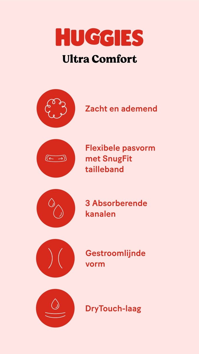 Huggies luiers - Maat 5 (11 tot 25 kg) - 252 stuks (6x42) - Voordeelverpakking