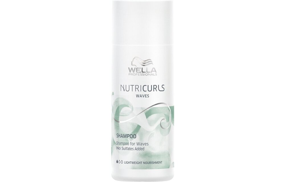 Wella Professionals Nutricurls Shampoo for Curls 50ML - Normale shampoo vrouwen - Voor Alle haartypes
