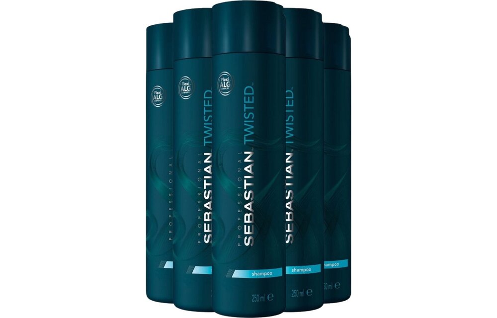 Sebastian Twisted Elastic Shampoo - 6 Stuks - Voordeelverpakking