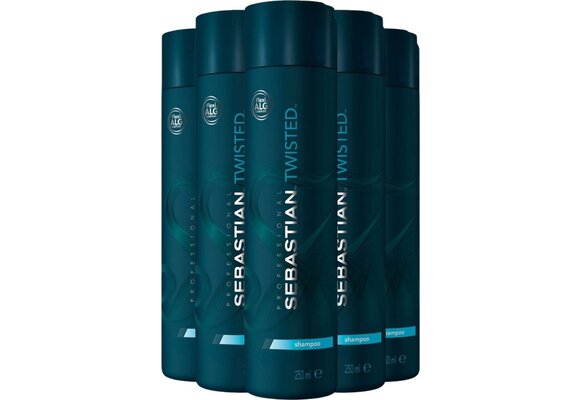 Sebastian Twisted Elastic Shampoo - 6 Stuks - Voordeelverpakking