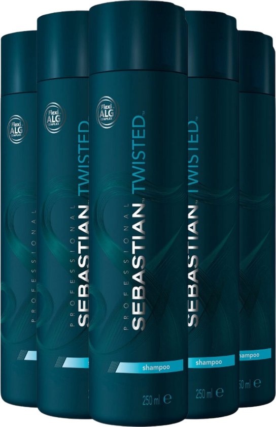 Sebastian Twisted Elastic Shampoo - 6 Stuks - Voordeelverpakking
