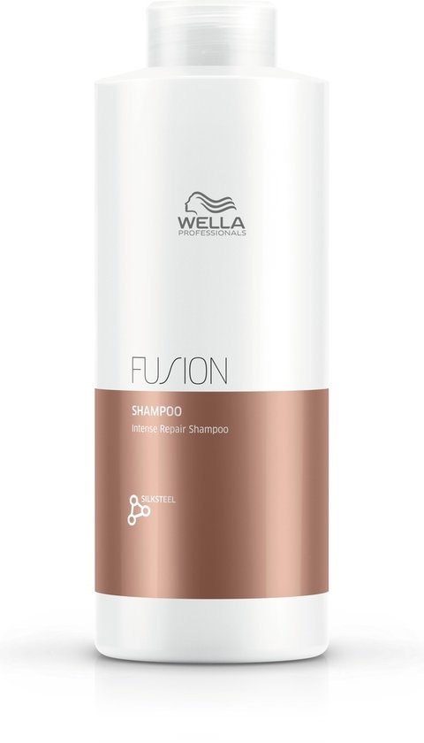 Wella Fusion Shampoo 1000ml - Normale shampoo vrouwen - Voor Alle haartypes
