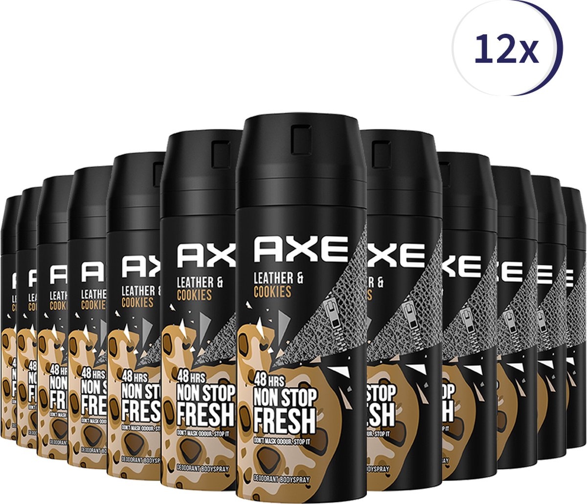 Axe Collision Bodyspray Deodorant - 12 x 150 ml - Voordeelverpakking