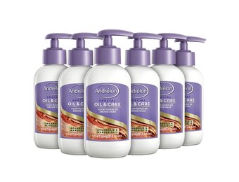 Andrélon Special Oil & Care Haarcrème - 6 x 200 ml - Voordeelverpakking