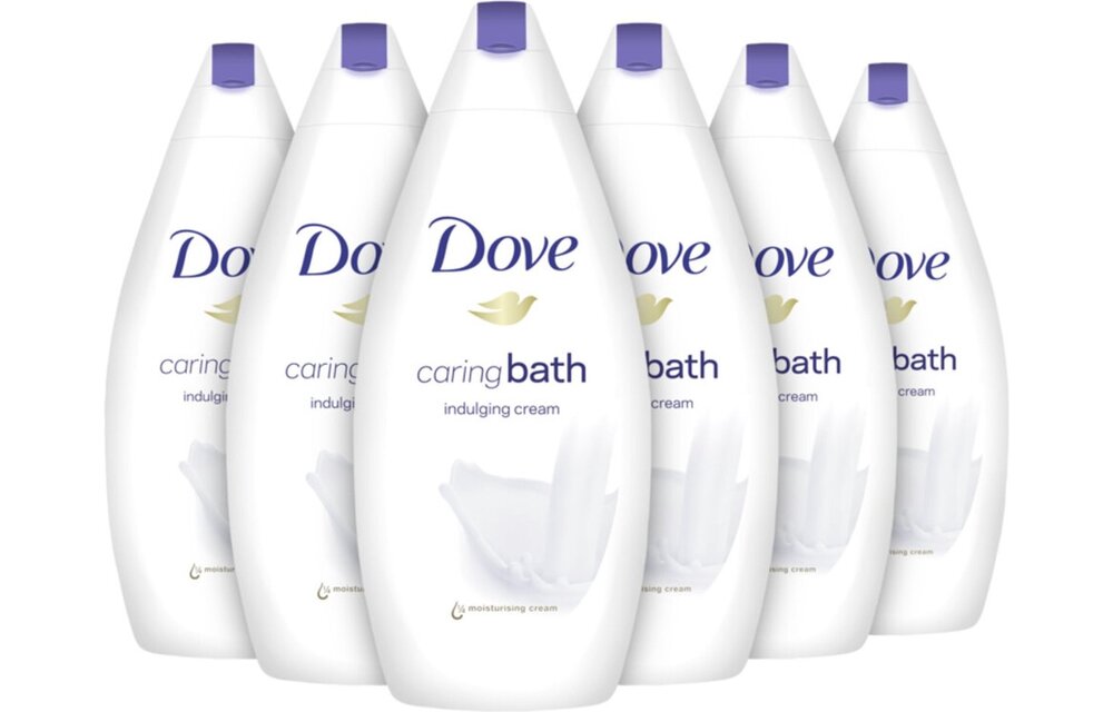 Dove Badschuim - Indulging - 6 x 750 ml