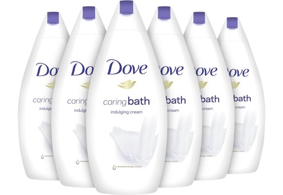 Dove Badschuim - Indulging - 6 x 750 ml