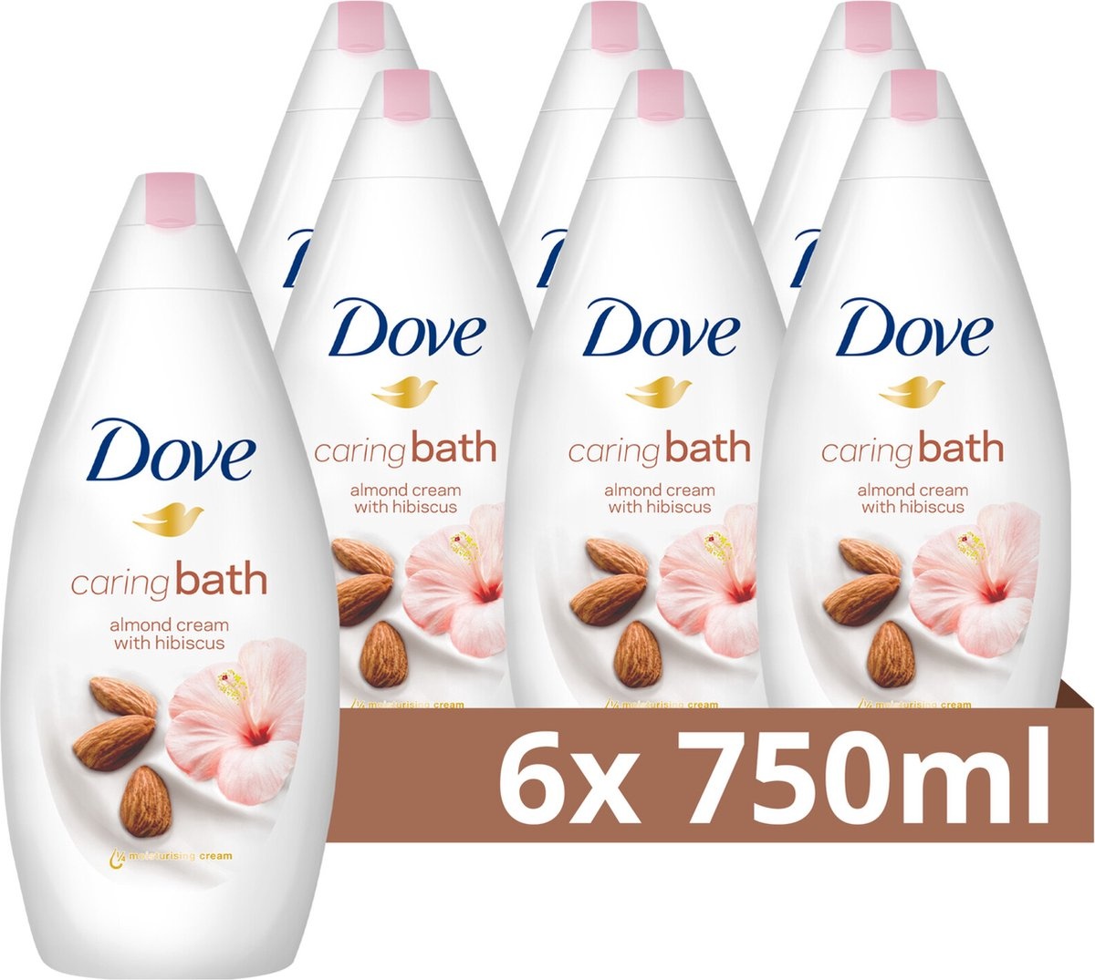 Dove Renewing Glow Douchecrème - 6 x 450 ml - Voordeelverpakking