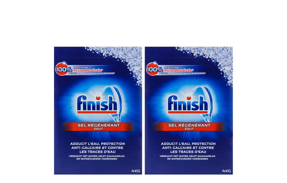 Finish Salt 4kg - 2 Stuks - Voordeelverpakking