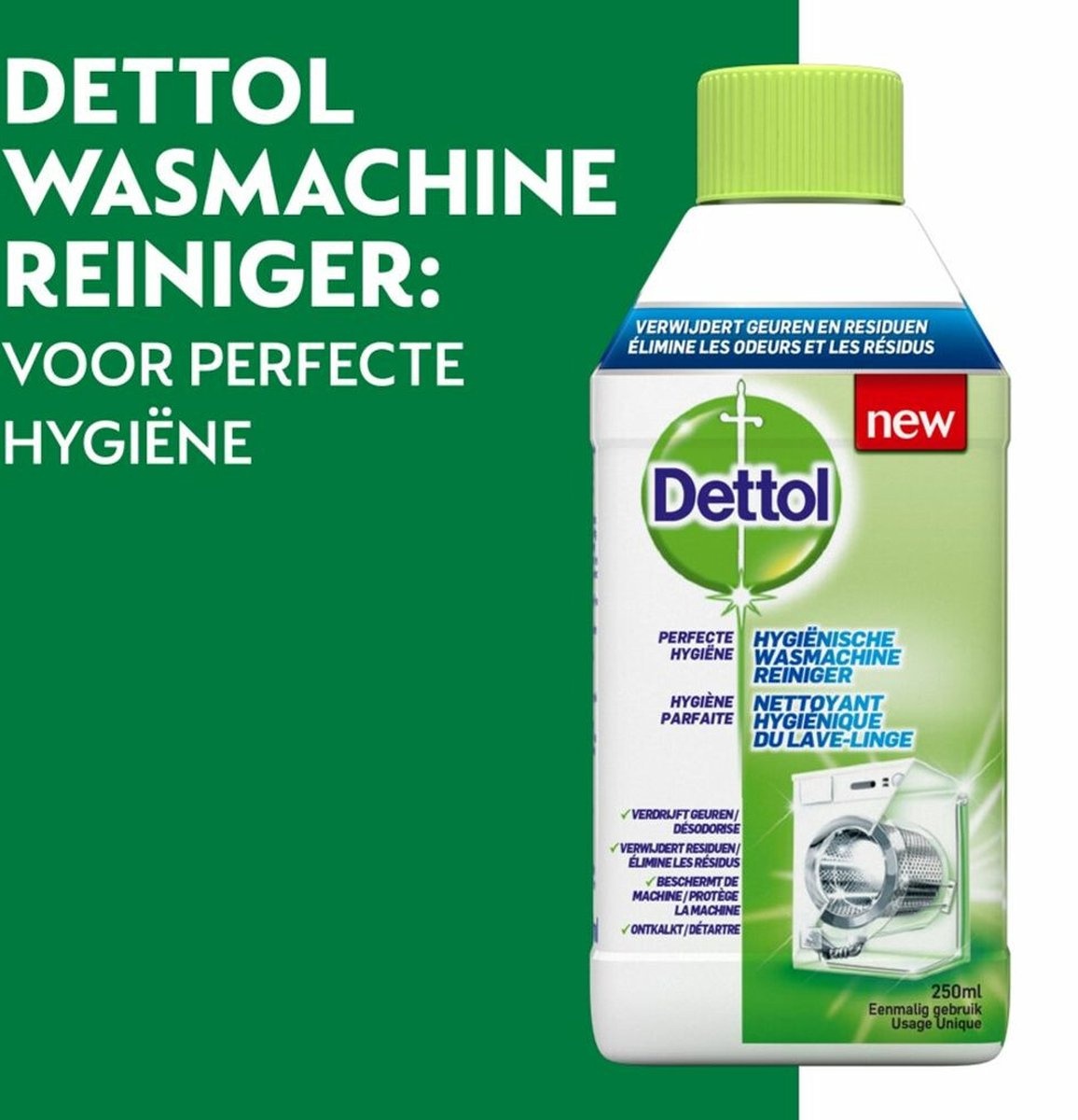 Dettol Wasmachine Reiniger Hygiëne - 250ml x6 - Copy