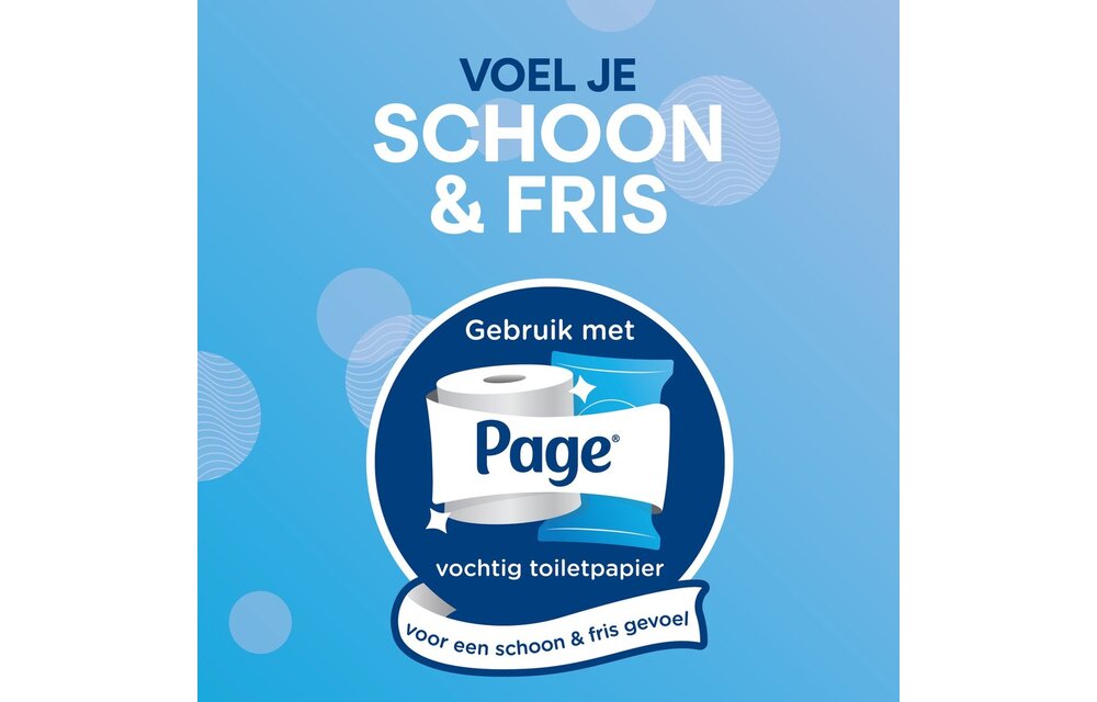 Page toiletpapier - 96 rollen - Compleet Schoon wc papier - met een vleugje katoen
