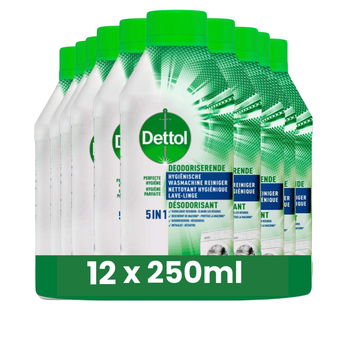 Dettol Washing Machine Cleaner Duo - 6 Stuks - Voordeelverpakking