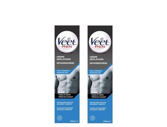 Veet Ontharingscreme - Man - Gevoelige Huid - 200ml x2