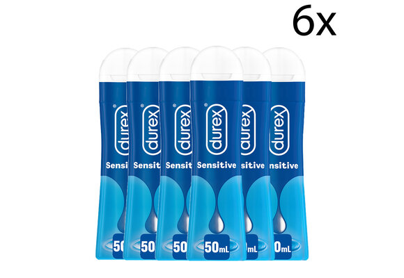 Durex Glijmiddel Play Sensitive – 50ml x6