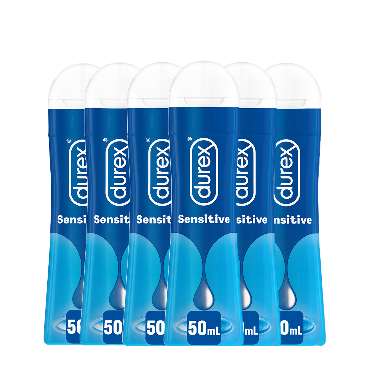 Durex Glijmiddel Play Sensitive – 50ml x6