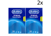 Durex Condooms Extra Safe 20st - 2 Stuks - Voordeelverpakking