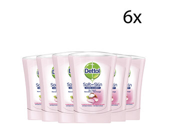 Dettol No Touch Refill Sheabutter 250ML - 6 Stuks - Voordeelverpakking