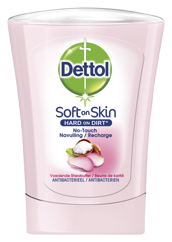 Dettol No Touch Refill Sheabutter 250ML - 6 Stuks - Voordeelverpakking