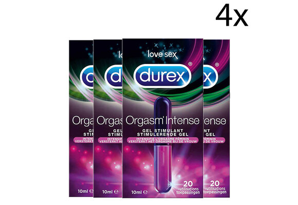 Durex Intense Orgasm Gel 10ML - 4 Stuks - Voordeelverpakking