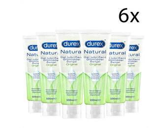 Durex Natural Gel 100ML - 6 Stuks - Voordeelverpakking