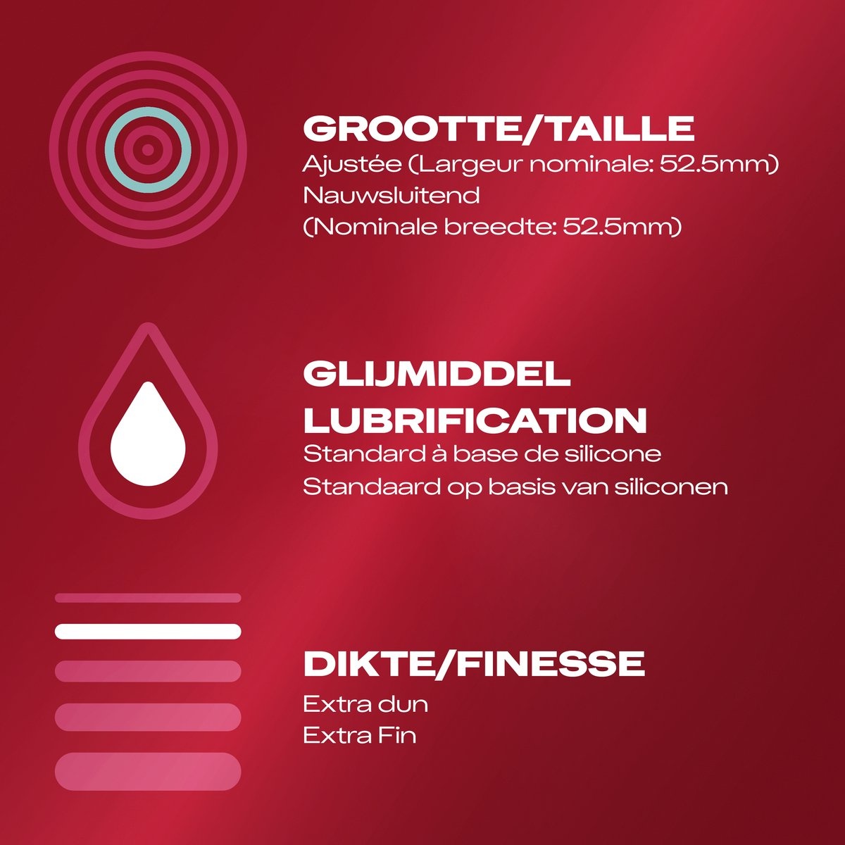 Durex Condooms Thin Feel Close Fit 10st - 5 Stuks - Voordeelverpakking