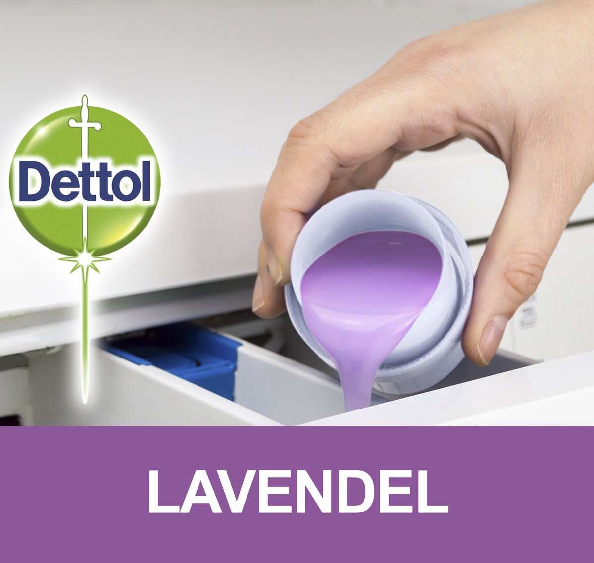 Dettol - Was Toevoeging Hygiëne Fresh & Lavendel - Mixverpakking – 2 x 1,5L