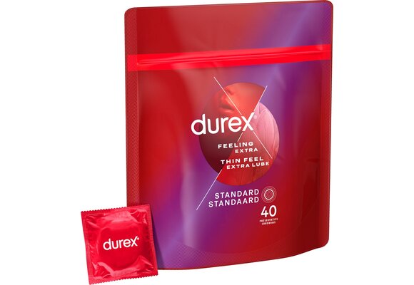 Durex Condooms - Thin Feel - 40 stuks