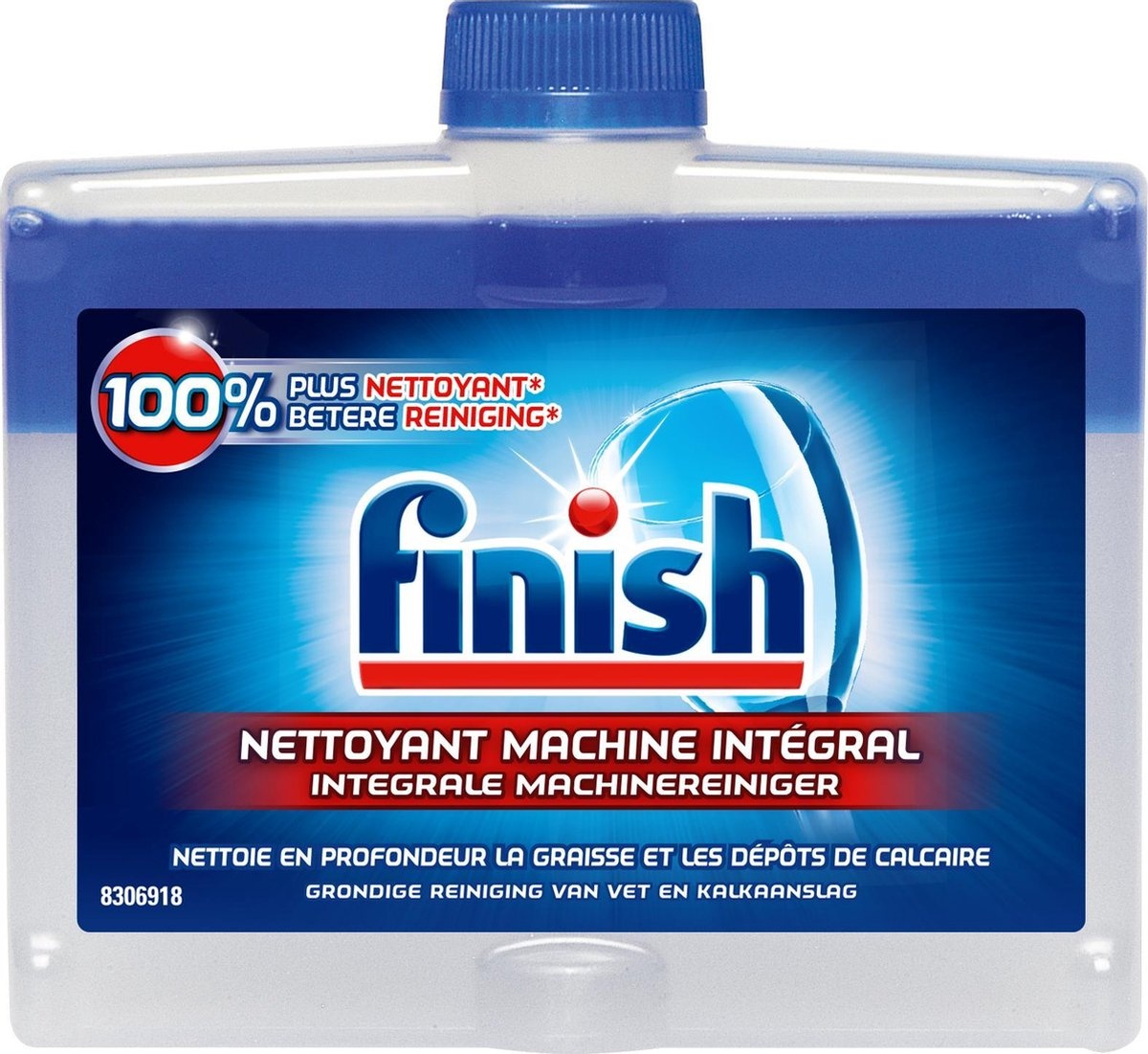 Finish Hygiene Machinereiniger Regular - 250ml - 6 Stuks - Voordeelverpakking