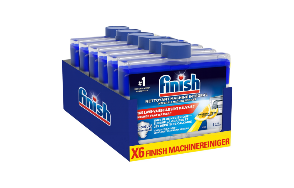 Finish Hygiene Machinereiniger Regular - 250ml - 6 Stuks - Voordeelverpakking