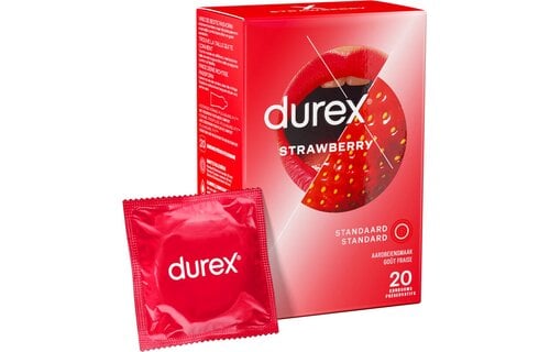 Durex Condooms Strawberry 20st