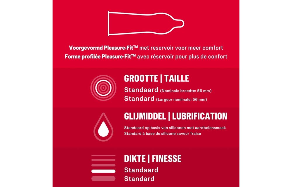 Durex Condooms Strawberry 20st