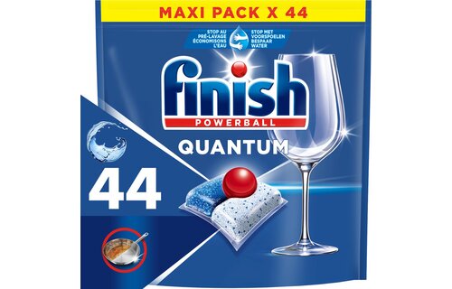 Finish Quantum All in One Regular Vaatwastabletten - 44 Capsules